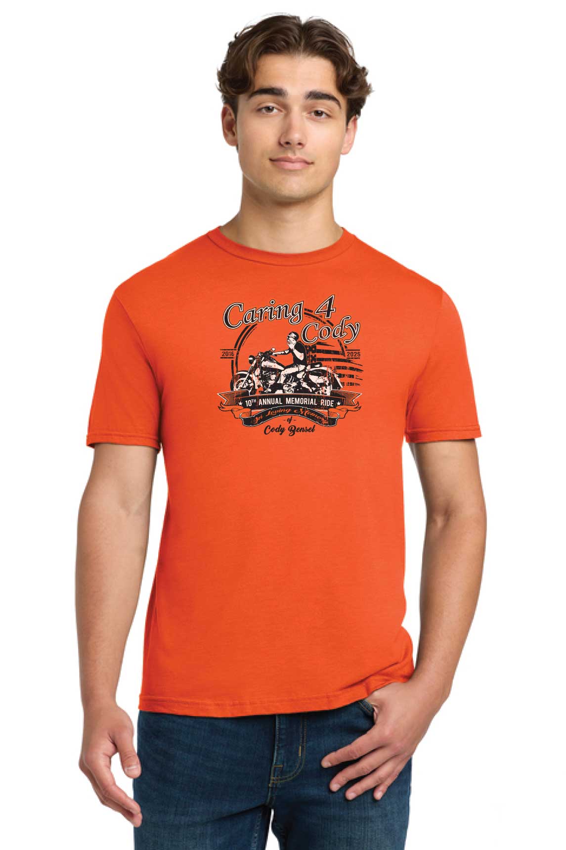 Caring 4 Cody 2026 Orange Unisex T-Shirt